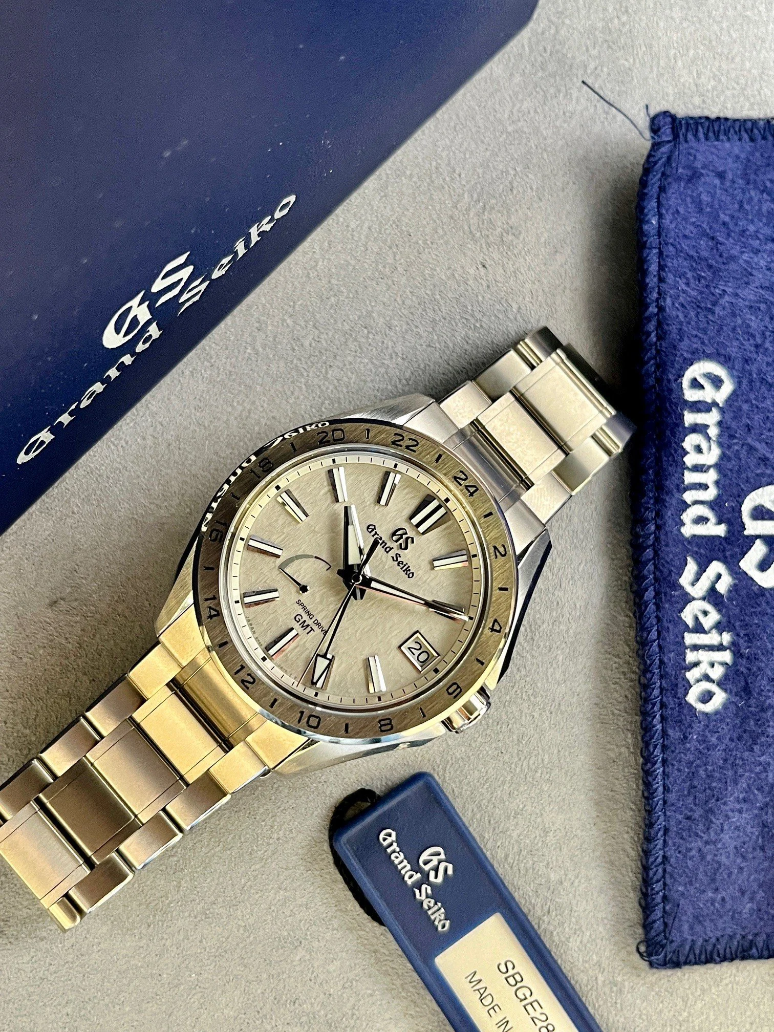 Grand Seiko Spring Drive GMT SBGE285G — Craig Husar Fine Diamonds